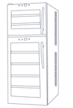 Винный шкаф Cavanova CV021-2T