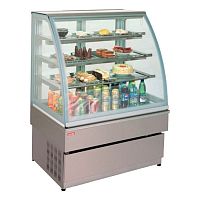 Кондитерская витрина UNIS Georgia III 150 double glass inox