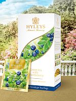 Чай зеленый Hyleys Гармония Природы с черникой 25 пак х 1,5 гр