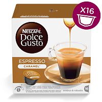Кофе в капсулах NESCAFE Dolce Gusto Эспрессо Карамель 16шт