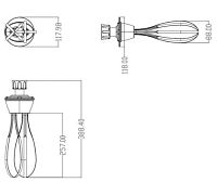 Венчик Jau IB200/ IB250/ IB400/ IB550 WIK250