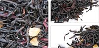 Черный плантационный чай Con Tea Черный клубника со сливками 250гр. арт.82 ароматизированный