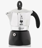 Гейзерная кофеварка Bialetti Dama Gran Gala, 3 порции, серебристый/черный