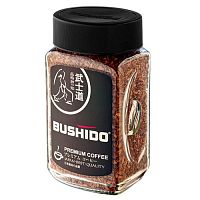 Кофе растворимый сублимированный Bushido Блэк 50 гр. стекло