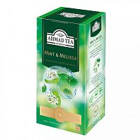 Зеленый чай Ahmad Tea Mint-Melissa( Мята и Мелисса) 25 пак.*1,8 гр.