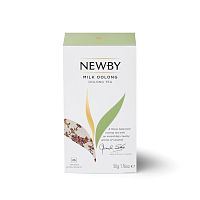 Чай NEWBY Молочный Улонг 25 пакетиков зеленый 50 гр.