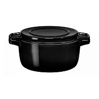 Кастрюля чугунная черная 3.8 л KitchenAid KCPI40CROB