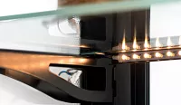 Витрина кондитерская Cryspi ВПВ 0,26-1,23 (Elegia Quad К 850 Д) (Структ муар9010верх мат9005)