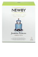 Чай NEWBY Жасминовая принцесса 15 шелковых пирамидок зеленый 38 гр.