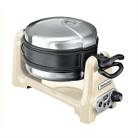 Вафельница KitchenAid 5KWB100E (кремовая)