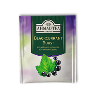 Чай черный Ahmad Tea Blackcurrant Burst (Черносмородиновый взрыв) 25 пак.*1,5 гр.