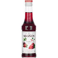 Сироп для кофе и коктейлей Monin Клубника  0,25л