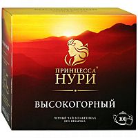 Чай в пакетиках Принцесса Нури 100 пак. х 2 гр. 2 упаковки