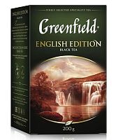 Чай чёрный Greenfield English Edition (Инглиш Эдишн) 200 г арт. 1381-12