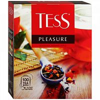 Чай в пакетиках Tess Pleasure (Плэжа) чёрный 100х1.5 г арт. 0919-09