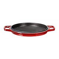 Кастрюля чугунная красная 5.7 л KitchenAid KCPI60CRER