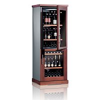 Винный шкаф Ip Industrie CEX 601 GS (цвет - вишня/ серый)