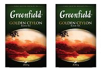Чай чёрный Greenfield Golden Ceylon (Голден Цейлон) 200 гр  набор 2 упаковки арт.0581-02