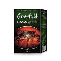 Чай чёрный Greenfield Kenyan Sunrise (Кения Санрайз) 200 гр набор 2 упаковки
