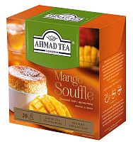 Зеленый чай Ahmad Tea Mango Souffle (Манговое Суфле) 20 х1,8 гр.