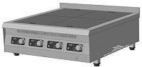 Плита индукционная ITERMA ПКИ-4ПР-840/850/250