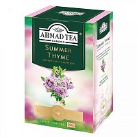 Чай черный Ahmad Tea листовой Summer Thyme Летний чабрец 200 гр