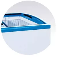 Морозильный ларь Italfrost CF400F красный (5 корзин)